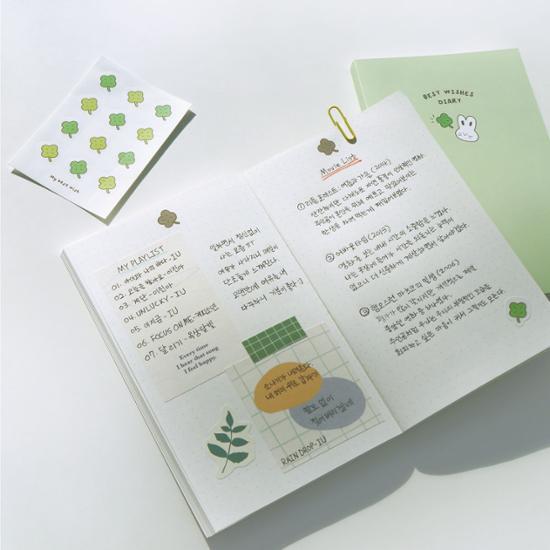 Ochek Best Wish Wish Fulfillment 100 Day Diary (Choose 1 of 4 Types), a Popular Phrase In Korea