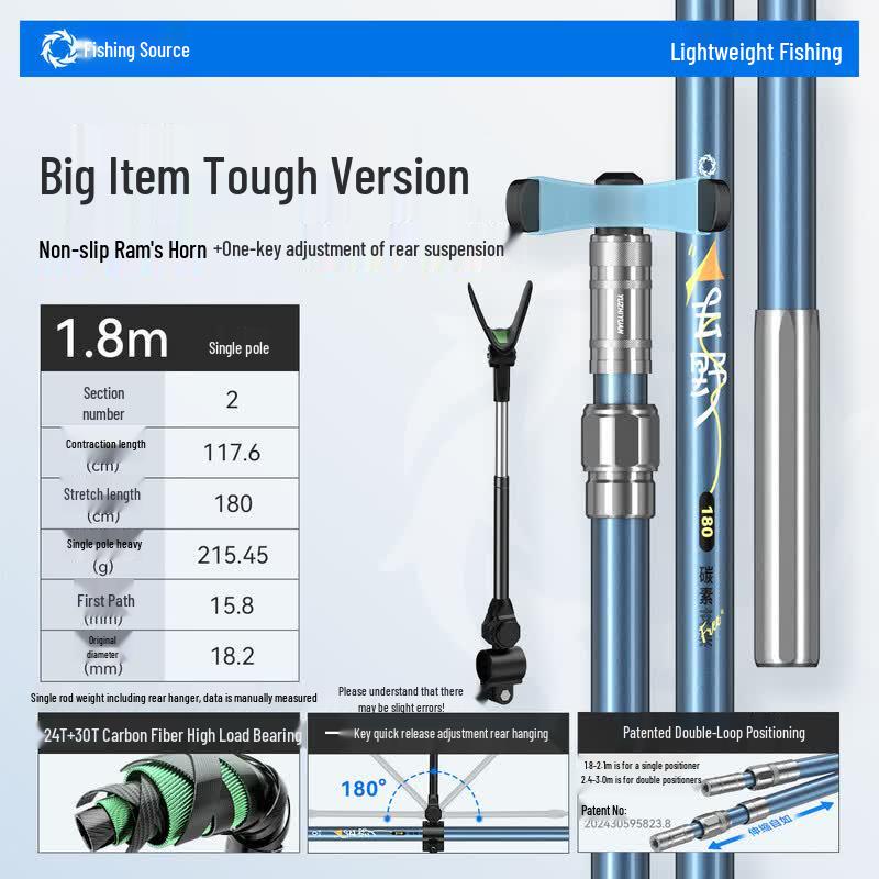 Yuzhiyuan Carbon Fishing Rod Holder
