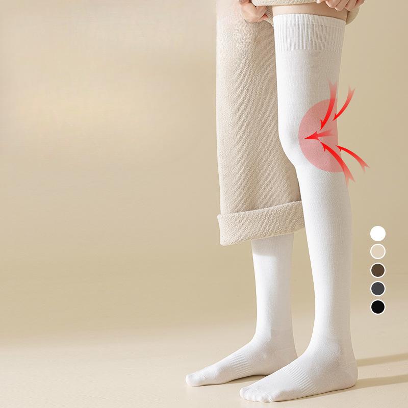 Knee-high Socks, Women's Thigh-high Socks, Black Thigh Socks, Women's Cotton Socks, Spring and Autumn Knee-high Thigh-high Socks