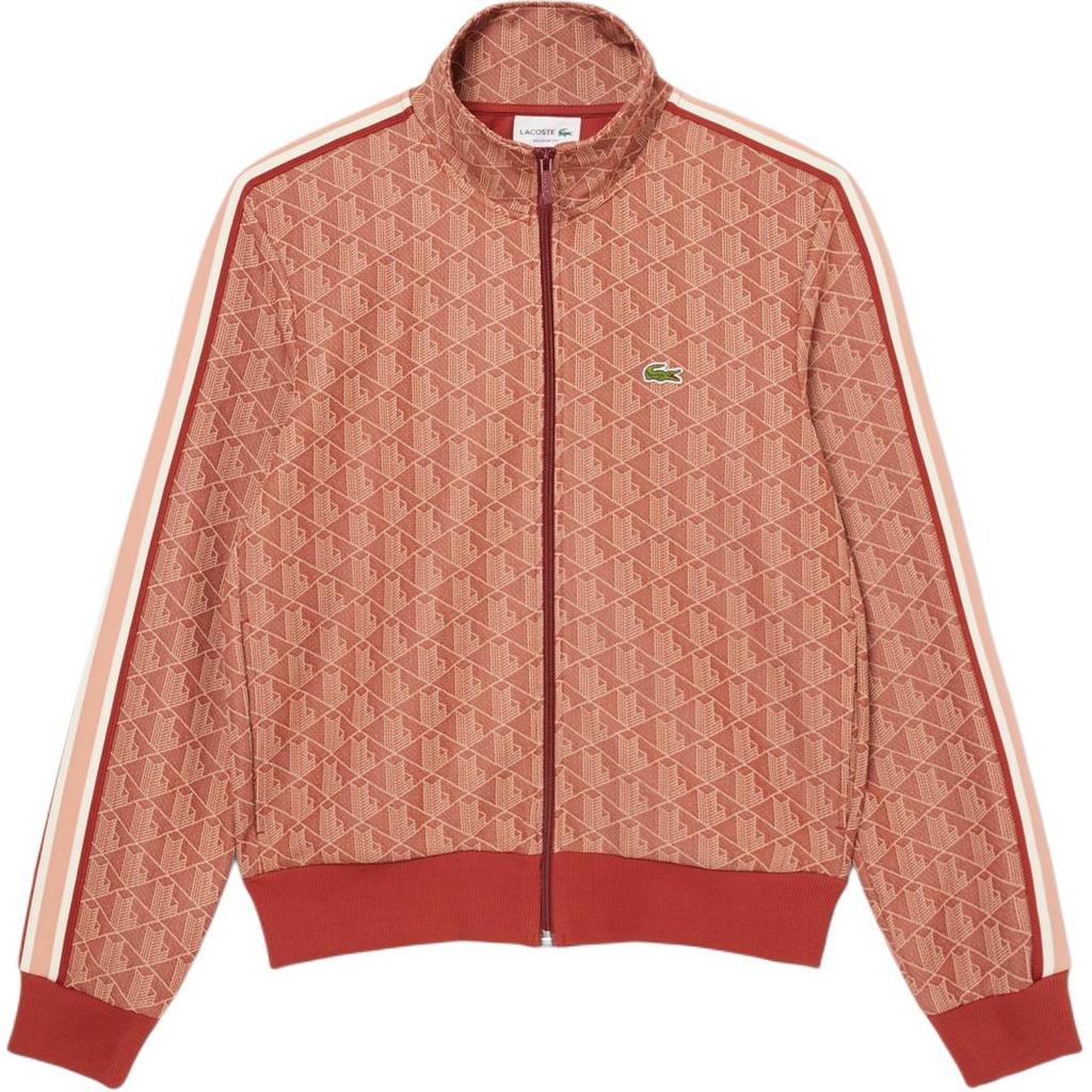 Lacoste Patterned Zip-up Sweatshirt SH1368