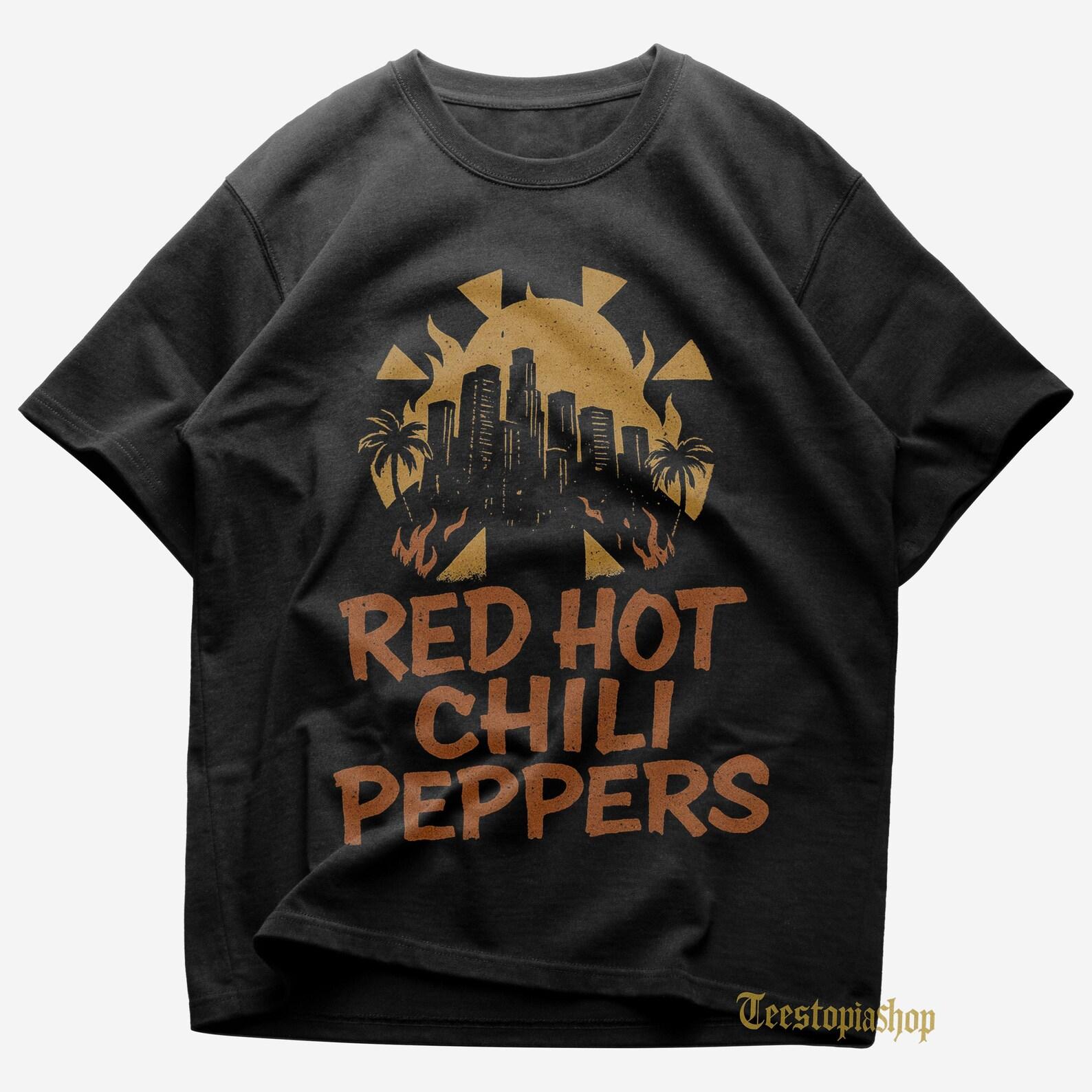Red Hot Chili Peppers T shirt - Rock Music Shirt - Can t Stop - Scar Tissue - Red Hot Chili Peppers Merch - Unisex Rocker Clothing 2XL