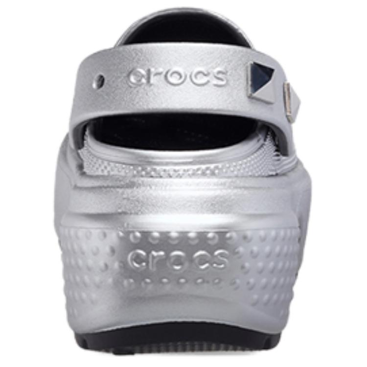 Crocs Eva Fashion Breathable Clogs Women Footwear Silver 210362-040