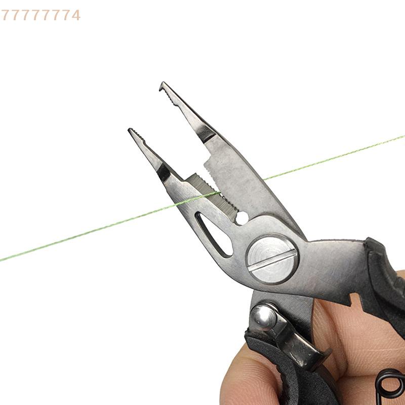 420 Stainless Steel Multifunctional Fishing Pliers - Body Scissors Line Lure Cutter Hooks Remover - Outdoor Fishing Tackle Tools