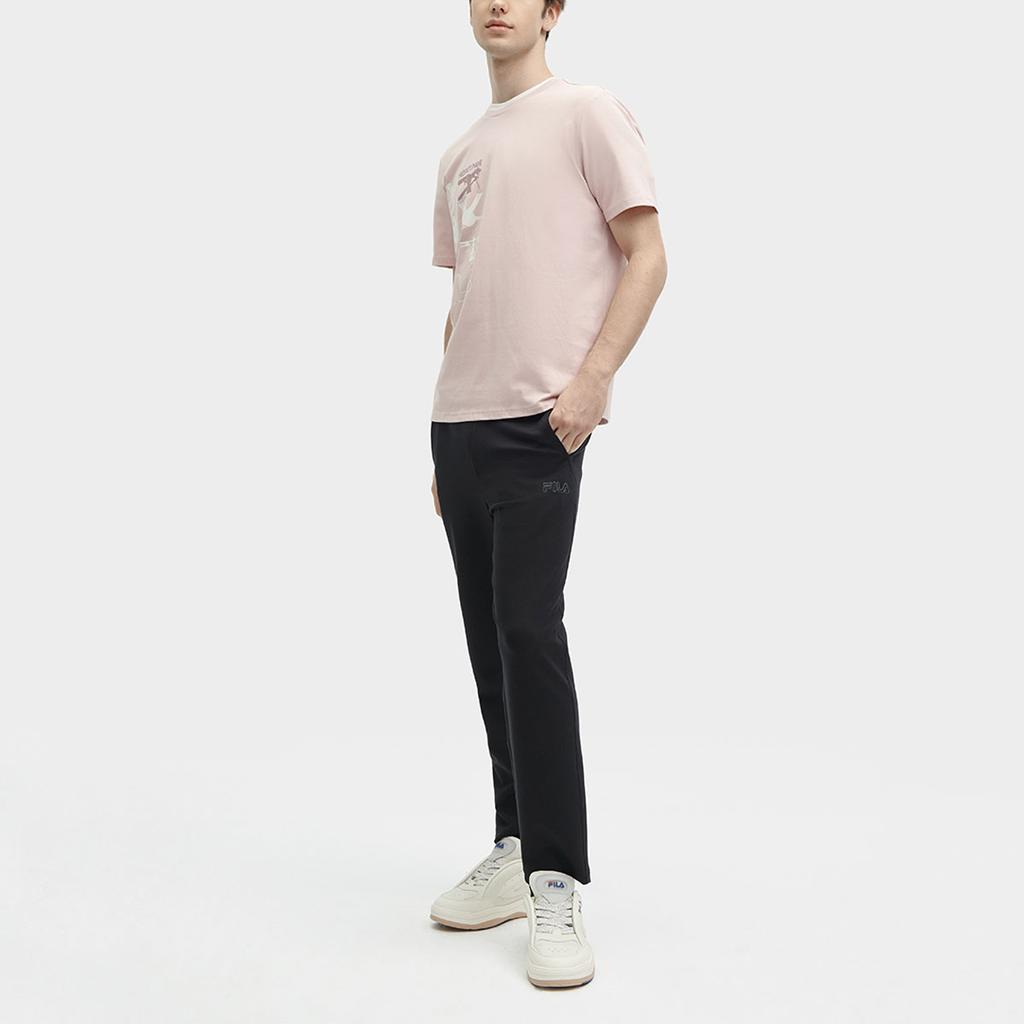 New FILA Casual Pants Men's Jet Black F11M418605F-BK