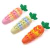 Silicone Carrot Pet Vocal Toy, Teething and Biting Resistant Dog Toy, Self-entertaining and Boring, Dogs Can't Bite It