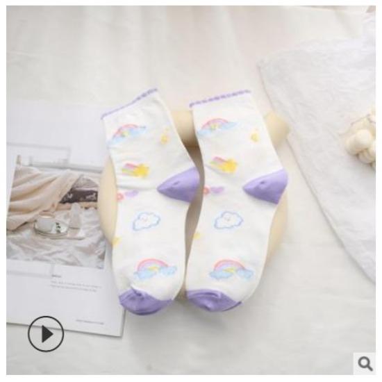 Grüne Rüschensocken Lolita Süße Mädchen Spitze Kniestrümpfe Hohle Dünne Sommer Atmungsaktive Harajuku Streetwear Damen Socken