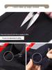 2025 New Style Women's Black Velvet Leggings: Autumn/Winter, Stretchy Skinny Pencil Pants, Thickened for Outerwear