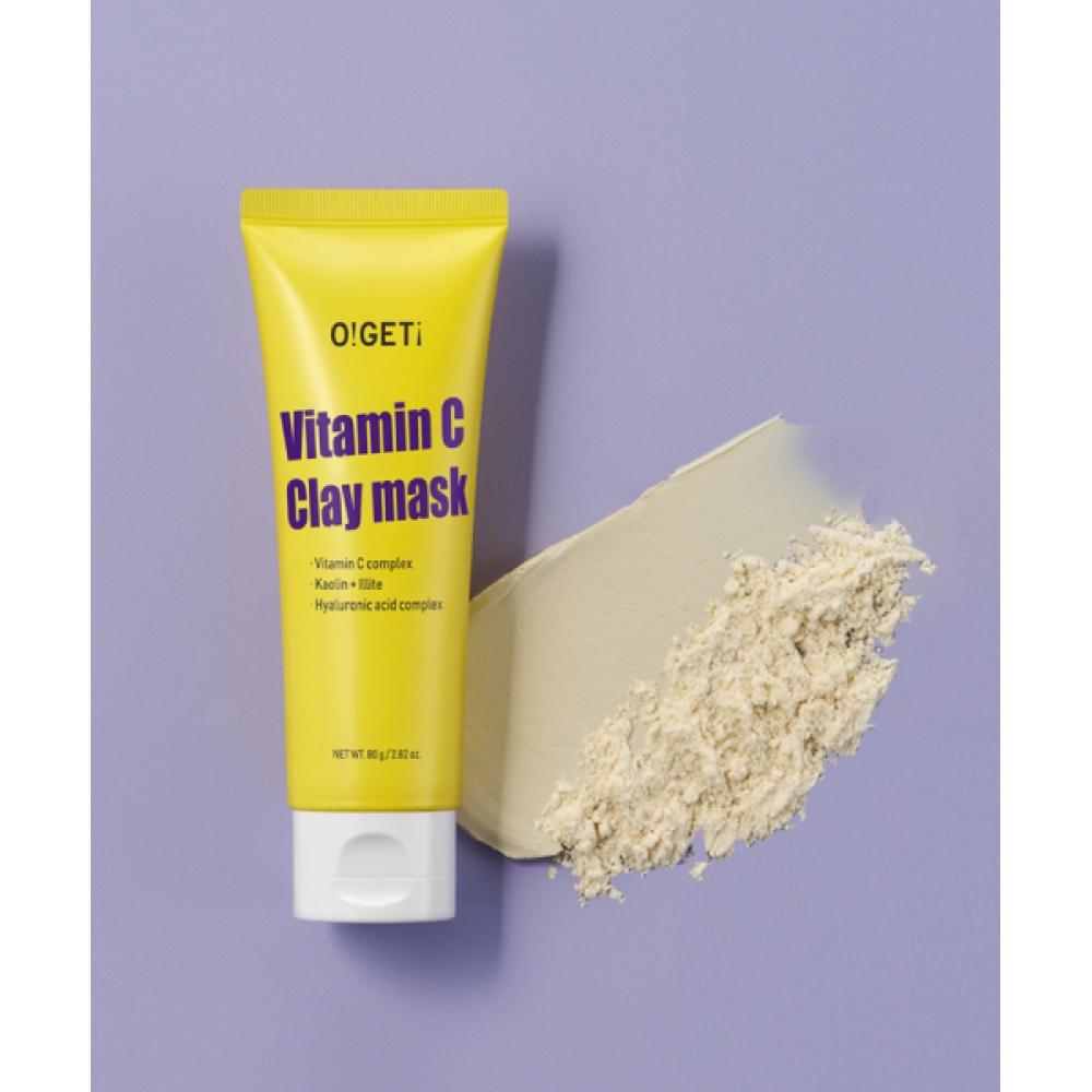 Oget Vitamin C Clay Mask 80g NONE