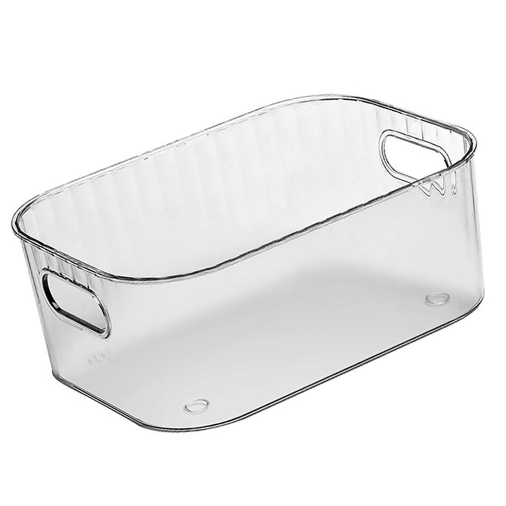 Desk Cosmetic Makeup Bathroom Vanity Storage Box Great for Cosmetics Skincare Lipsticks Nail Care