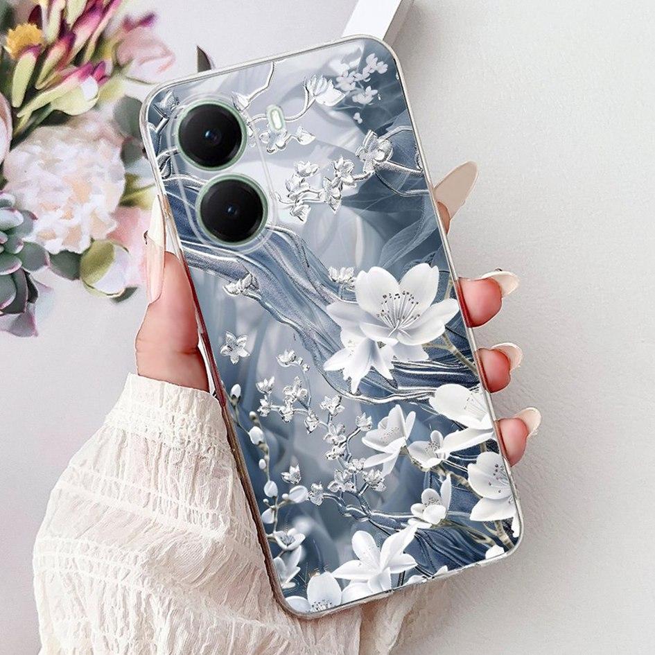 For Xiaomi Poco X7 Pro Case 2025 New Fashion Flower Soft Silicone Cover For Coque Xiomi Xiaomi Poco X7 pro PocoX7 X 7 Phone Case