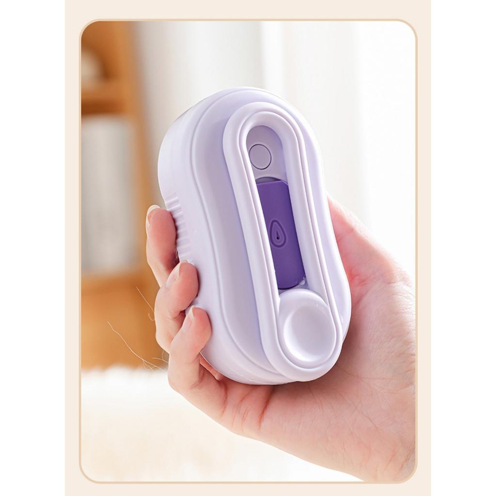 Pet Beauty Brush, Cat Steam Comb with Spray, Automatic Hair Removal Spray and Anti-static USB Charging, Portable Hair Removal Tool