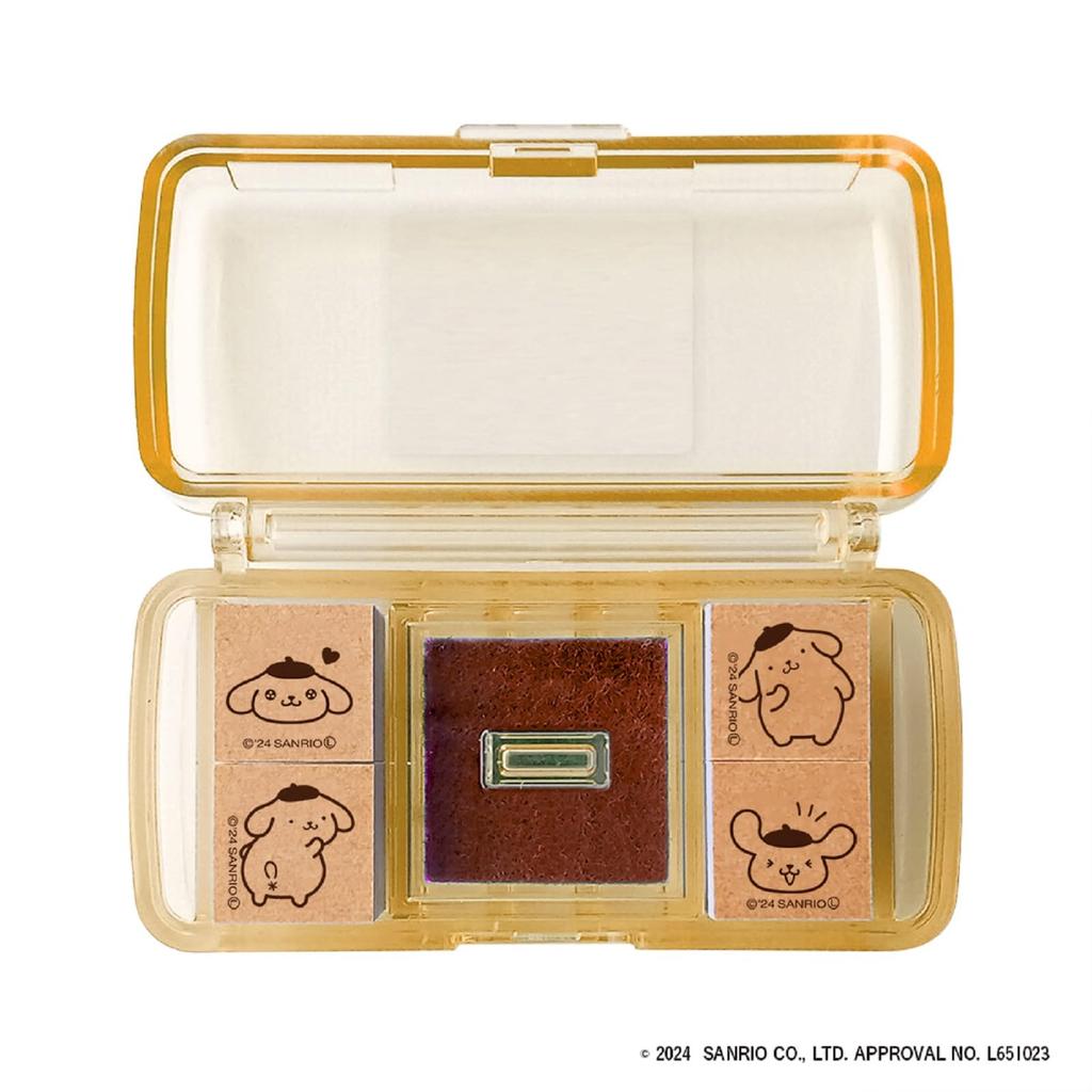 Beverly Sanrio Pompompurin Sanrio Characters Stamp Mini Stamp SGM-025