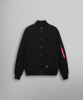 Alpha Industries Ma-1 Fleece Jacket Black