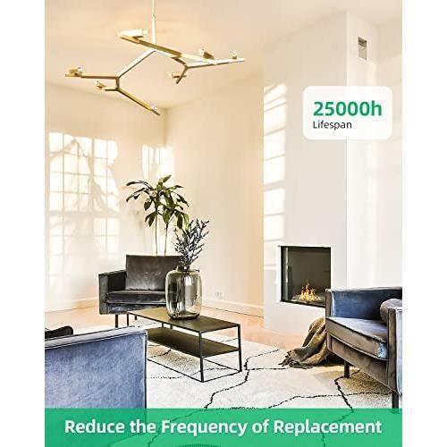 LEDYA Ampoules LED G9, 3W Equivalent 30W Halogène Lampe, Blanc Chaud 2700K 380LM Sans Scintillement AC-DC 220-240V pour Chambre Sa