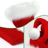 Christmas Plush Hat Santa Novelty Hat Kids Christmas Clothing Accessory Dress-Up Decor Prop For Santa Claus Gift Party Supplies