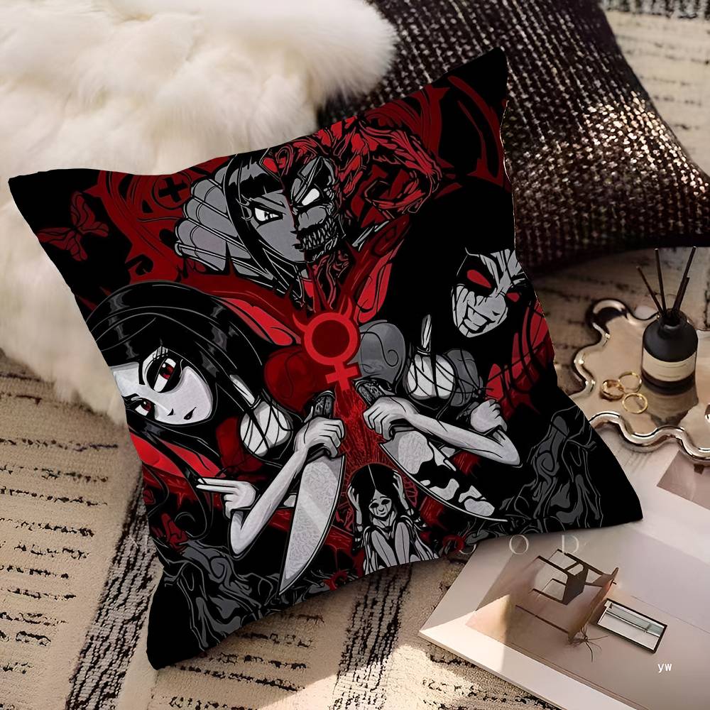 Game A-Alice Madness Returns 45*45cm Cushion Cover Pillow Cover Decor Pillowcase Home Pillowcase For Couch Pillow