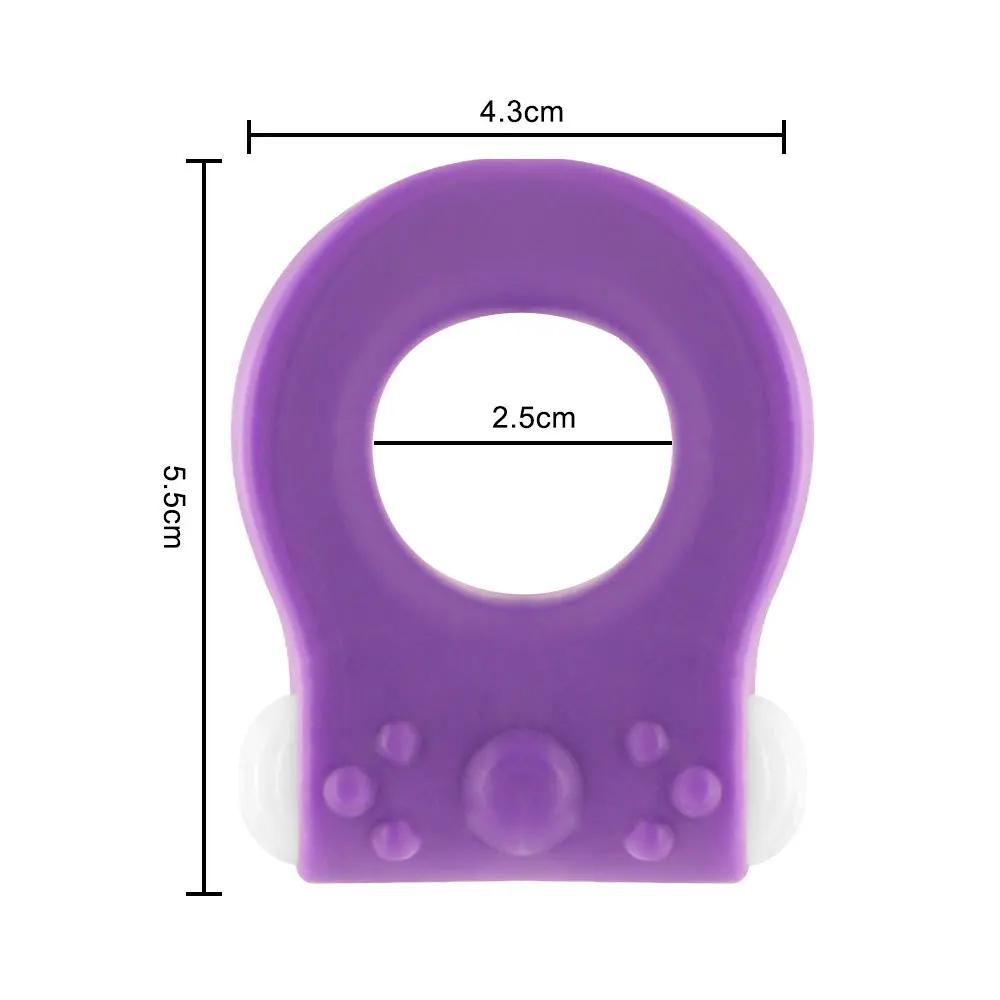 Men's Cock Rings Delay Ejaculation Penis Rings Silicone Dick Ring Clitoris Stimulation Vibrator Sex Toys for Couples Adult Shop