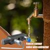 Faucet Valve Screw Extractor Multifunctional Stripped Screw Extractor Damaged Bolt Removing Tool Toolbox Supplies for Tap Repair
