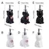 Lovely Cats Design Soap Dispenser Easy Maintenance Soap Holder with Press Pump For Household Countertop Organization