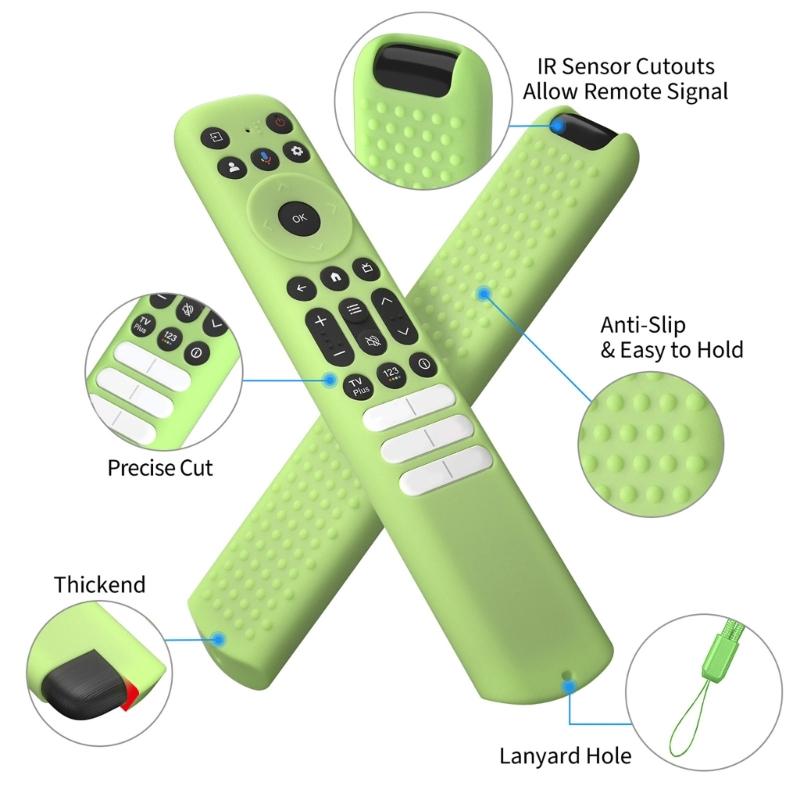Shockproof Silicone Case Protector For RC813/FMB1/RC923/FMB3/RC902V/FMR1 Remote Easy Access Cover, Soft Texture
