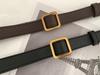 Buckle Square Unique Womens Belt For Fashionable Looks Simple And Design Versatile
