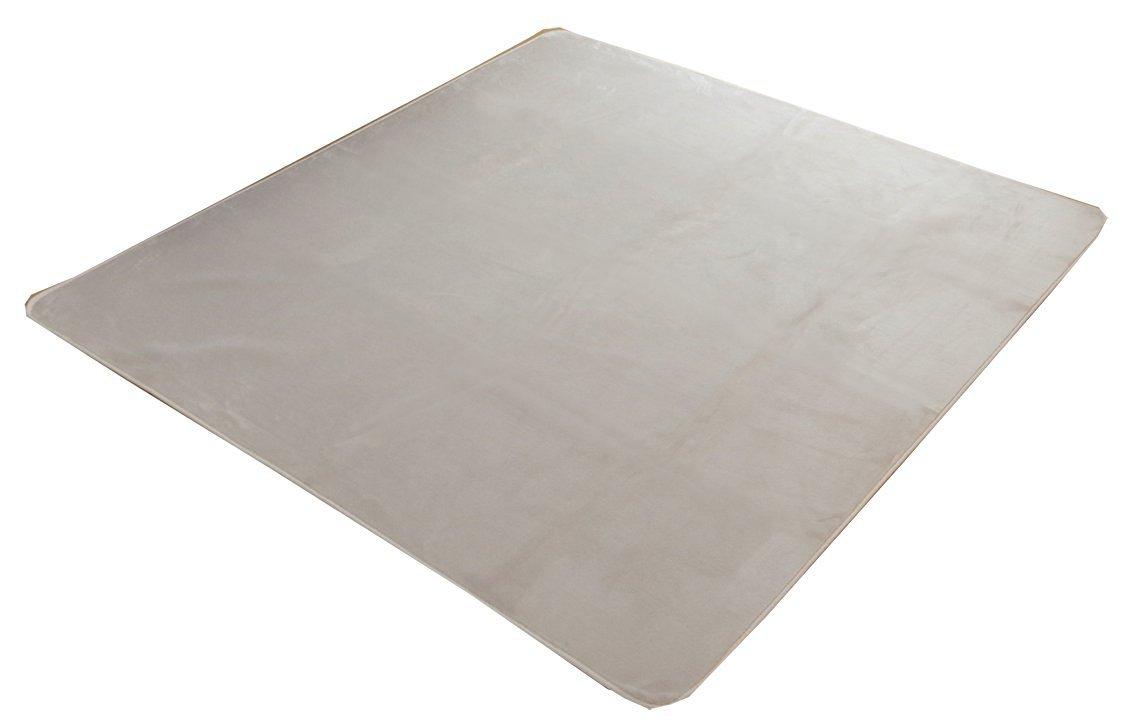 

Ikehiko Corporation Rug Carpet 2 Tatami Mat Plain Peony 185 x 185 cm Ivory Washable Odor Resistant Plain Approx. #9810243