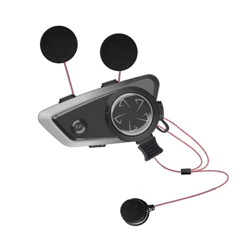 1000M Intercom Bluetooth Waterproof Headset X5 with Music Sharing Function for Motorcycle Helmet