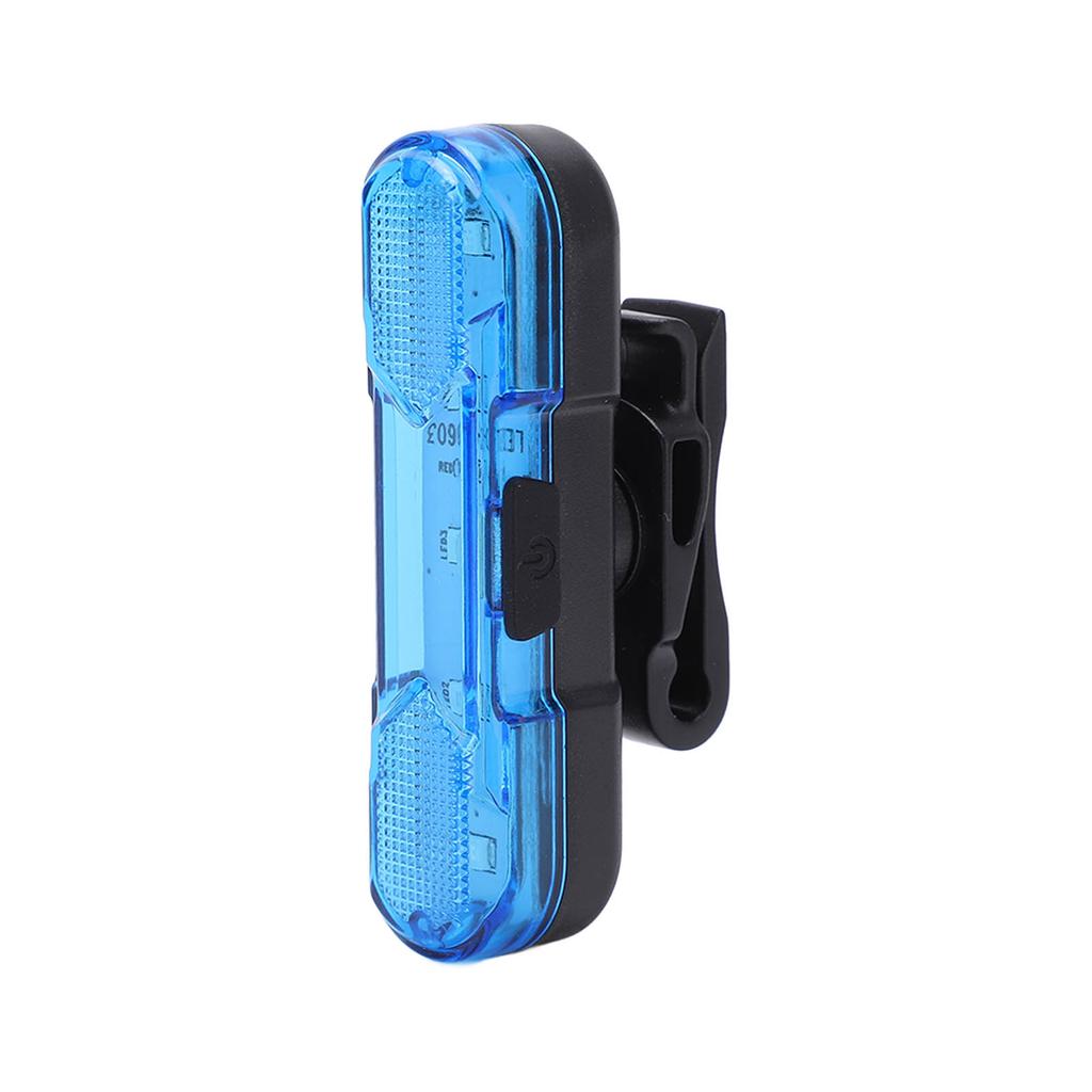 Bike Rear Light Waterproof 360 Degree Rotating Bicycle Warning LED Tail Lamp with 4 ModesBlue