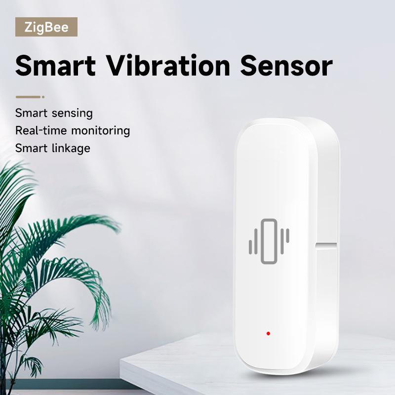 Graffiti Zigbee 3.0 Vibration Sensor with TUYA WiFi Smart Linkage & Voice Control