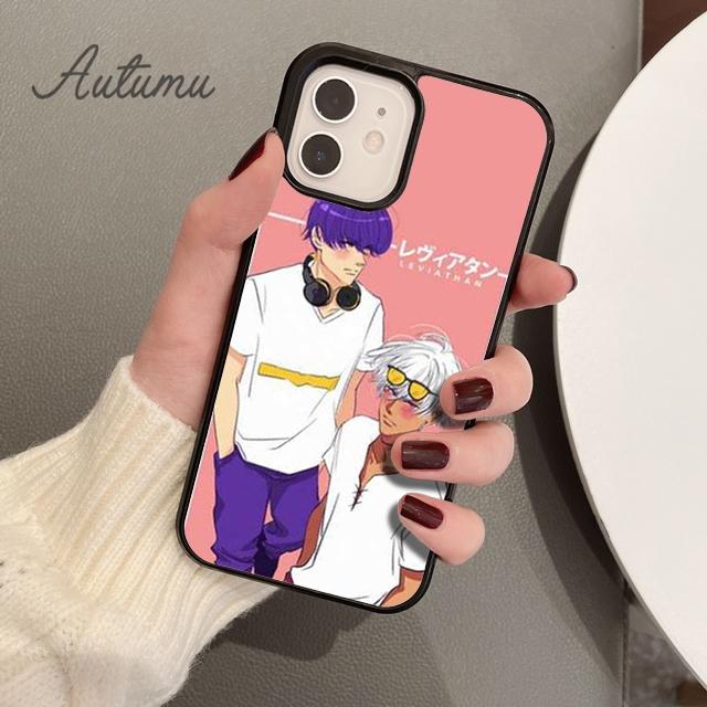 Mammon Obey Me Fanart Anime Phone Case for iPhone 11 12 13 14 Pro Max Mini X XR XS SE 2020 6S 7 8 Plus Samsung S21 S22 Shell