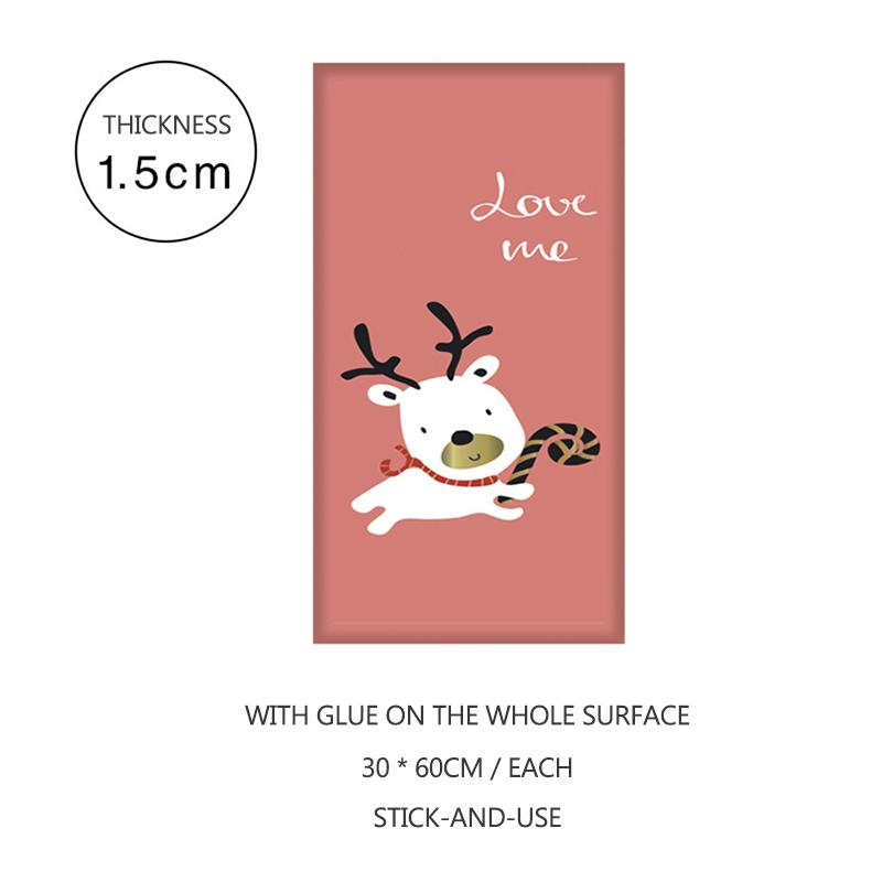 

Протектор, однотонная 3D наклейка на стену, мультяшная пена для предотвращения столкновений, наклейка на стену, подушка для детской комнаты, защита для маленьких детей, край, угол