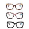 High Definition Square Frame Reading Glasses Luxury Fashion Ultra Light Presbyopia Eyewear Men Women Diopter Glasses 0 To +4.0