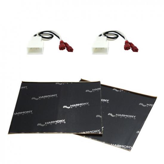 Fits Toyota MR2 1987-1990 Factory Speaker Replacement Harness w/ Sound Dampening