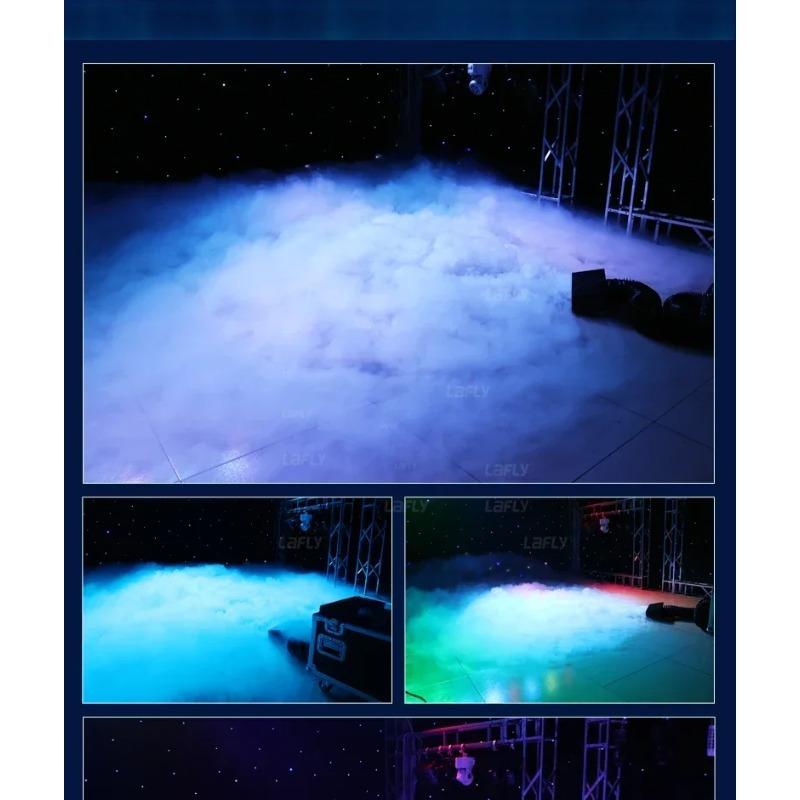 2000/5000W Water Mist & Low Lying Fog Smoke Machine - DMX & Remote Control, Ideal Wedding/DJ/Concert/Dance Event Equipment