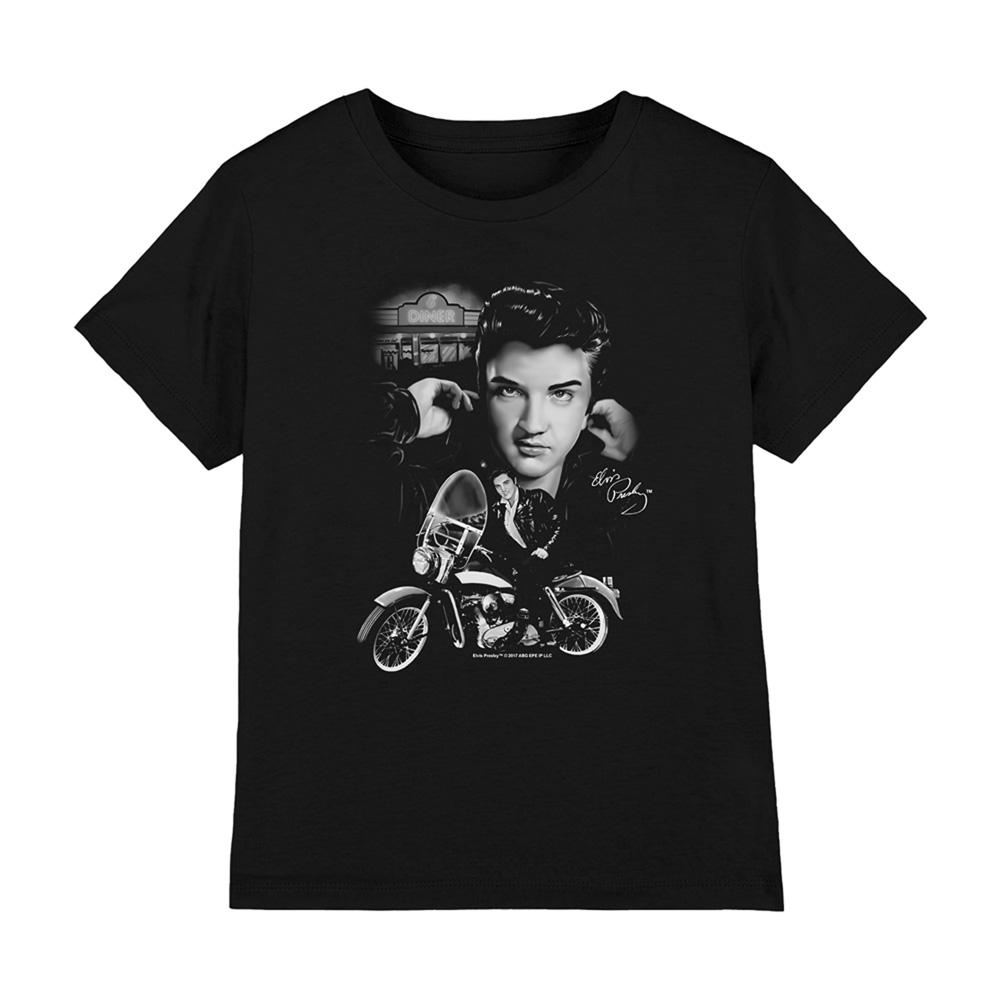Elvis Childrens/Kids The King Rides Again T-Shirt