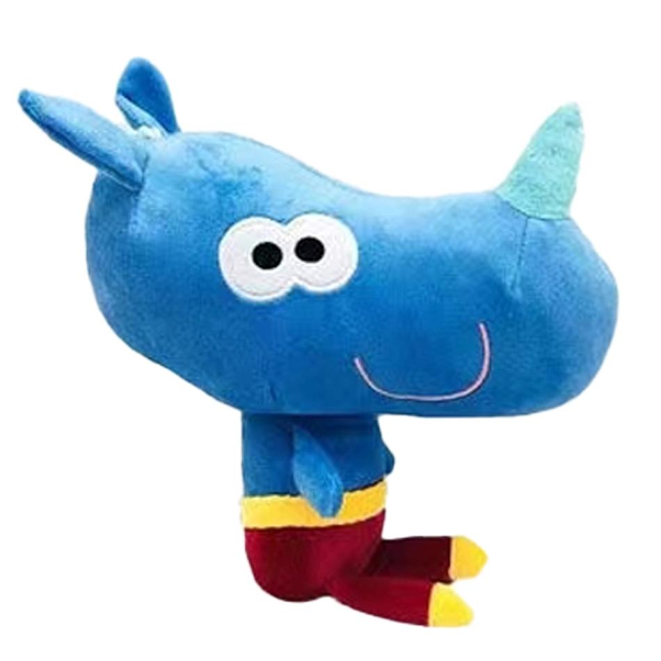 Cute Cartoon Hey Dog Teacher Plush Toy Baby Bedtime Story Friend Soft Animal Doll for Sleeping Christmas Gift