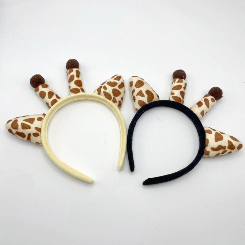 Spa Headband Multi-type Can Choose Giraffe Hairband Woman Makeup Headband