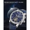 Forsining Men's Fashion Leisure Tourbillon Multi-function Automatic Mechanical Watch