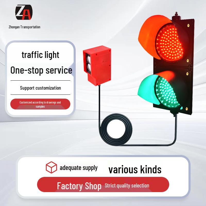 Aangepast Rood-Groen LED Verkeerslicht voor Garages & Speelplaatsen