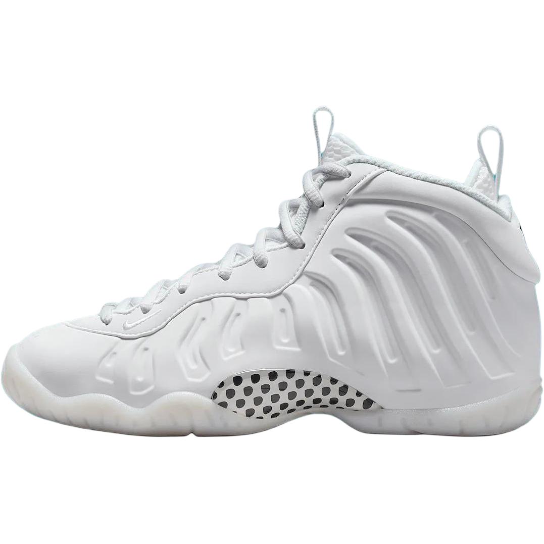 Nike Little Posite One GS Triple White Kids Sneakers HQ1959-100 40