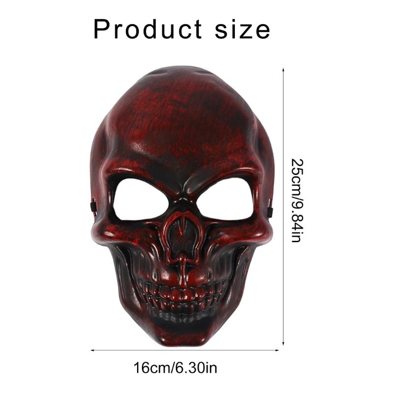 Skeleton Head Mask for Women Men Halloween Mask, Halloween Cosplay Mask Skeleton Head Full Face Mask