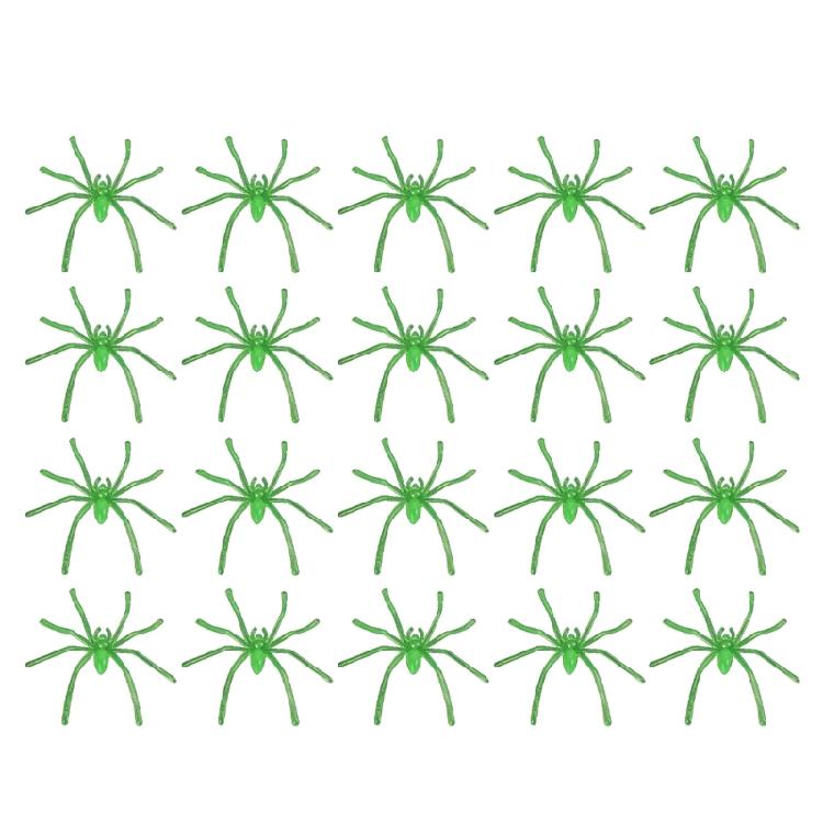 

Halloween Party Decorative Spiders Props Set of 20/50 Simulation Spiders Set Festival Room Decoration Scary Spiders Figure