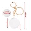 10pcs Coin Box Keychain Multifunctional Hanging Coin Collectible Collection Gift
