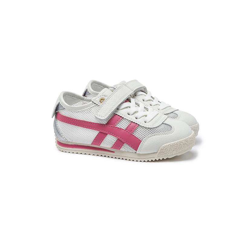 

Children s sports shoes 2025 new summer girls little white shoes mesh hollow single net boys casual breathable board shoes 22-25 yards, 4 pairs in one hand