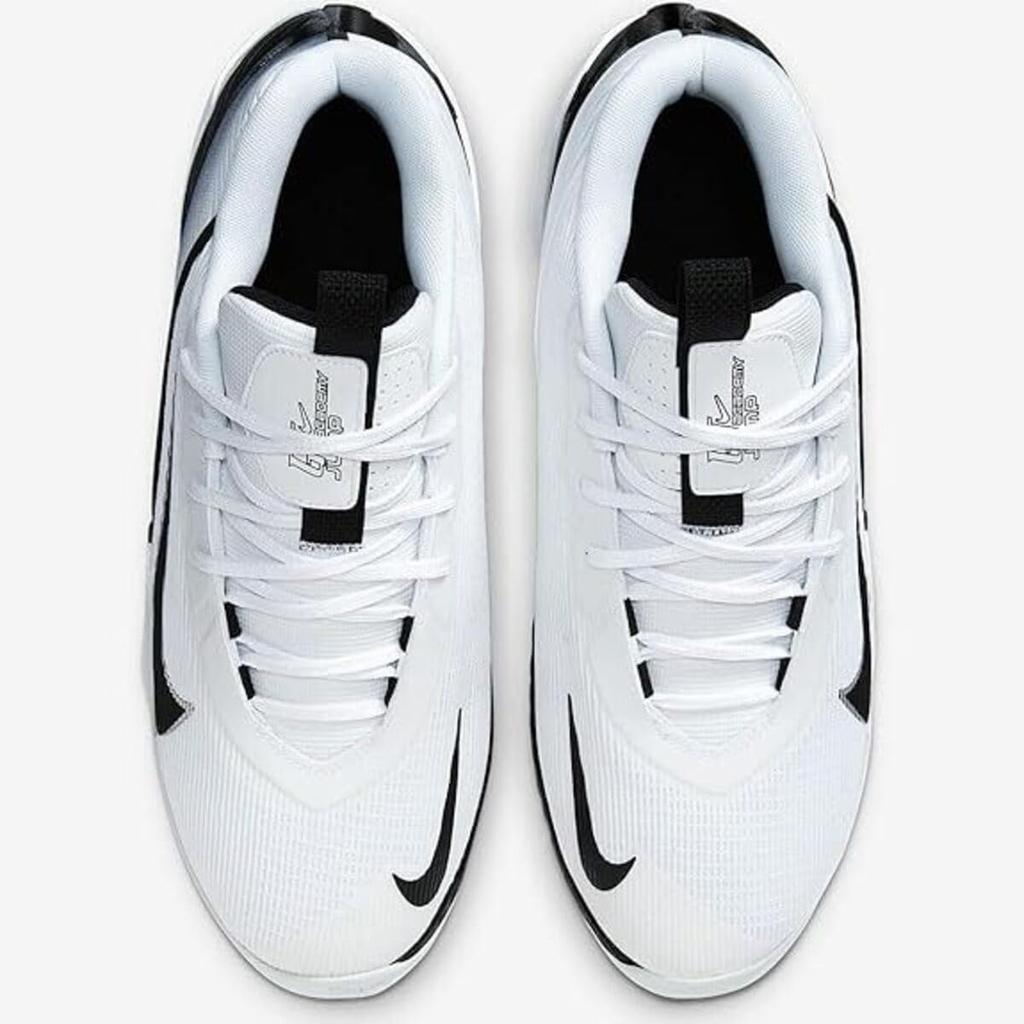 Nike Jump Academy Size G.T. EP, White/Black/Metallic Silver, HF1804-100, 23.0cm