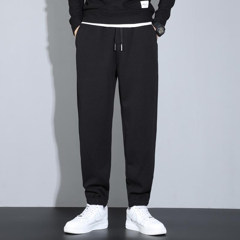 Мужские длинные брюки, осенние и зимние мужские повседневные флисовые спортивные штаны, мягкие спортивные штаны, спортивные штаны M
