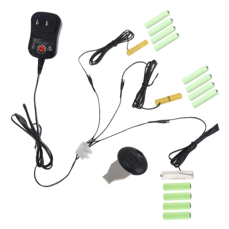 

Universal 3in1 3V-12V Adjust 2AAA+AA Battery Eliminators Dummy Batteries for Toy Remote Control LED Lamp Radio Camera