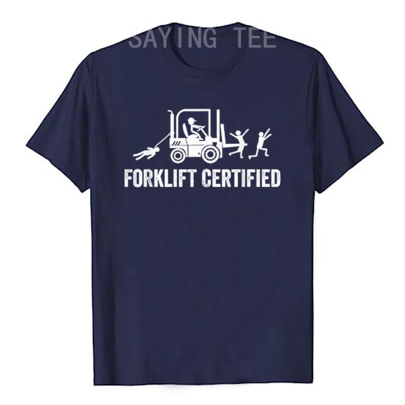 

Смешная футболка для оператора вилочного погрузчика, сертифицированного оператора вилочного погрузчика, в стиле ретро-винтаж, с юмористическим графическим принтом «Сбивающий людей» 4XL