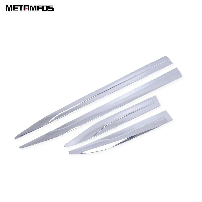 For Mitsubishi Pajero/Montero/Shogun Sport 2016-2024 2025 Chrome Door Side Line Strip Body Skirt Molding Trim Car Accessories