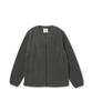 Snow Peak Fleece Cardigan CHARCOAL L Water-Repellent (Water-repellent, Lightweight, Warm)